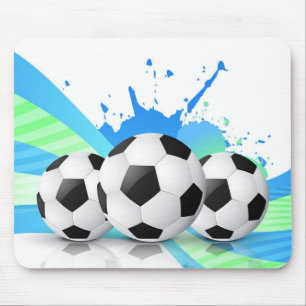 Mouse Pad-Soccer Balls Pad
