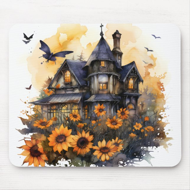 Mouse pad sublimation Halloween  (Front)