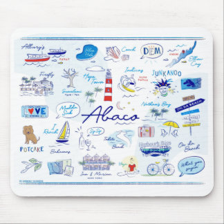 Mouse pad- "The ABC's OF Hope Town" Mouse Pad