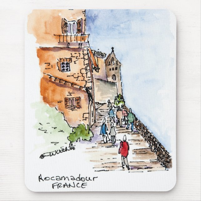 Mouse Pad with a Travel Flavour (Front)