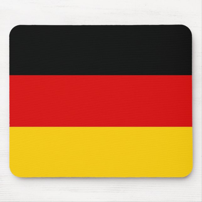 Mouse pad with Flag of Germany (Front)