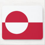 Mouse pad with Flag of Greenland<br><div class="desc">Add a touch of Greenlandic pride to your workspace with our exclusive mouse pad featuring the flag of Greenland! Crafted with meticulous attention to detail, this mouse pad is more than just a functional item; it’s a celebration of Greenland’s heritage and cultural pride. The vibrant design prominently displays the iconic...</div>