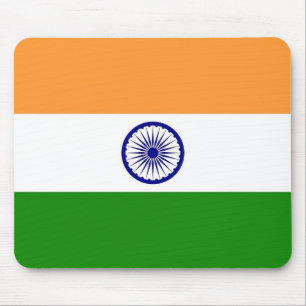 Mouse pad with Flag of India