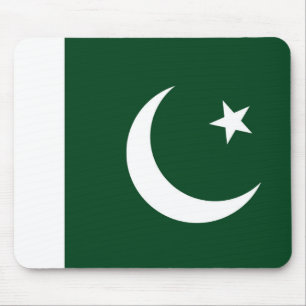 Mouse pad with Flag of Pakistan