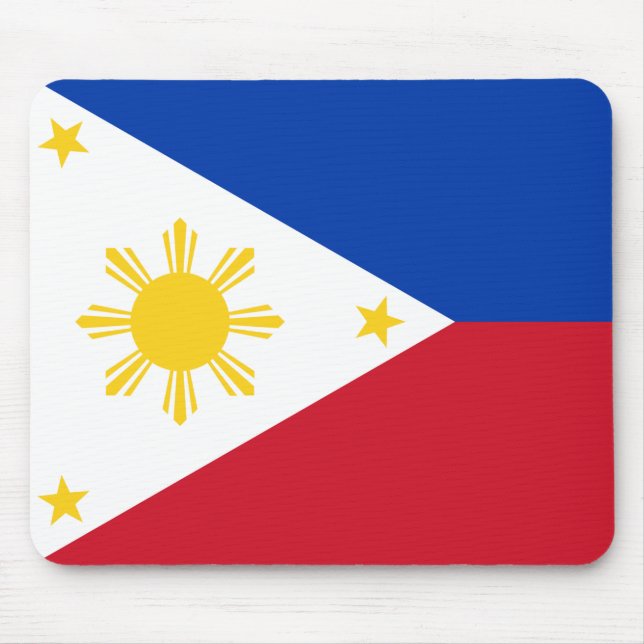 Mouse pad with Flag of Philippines (Front)