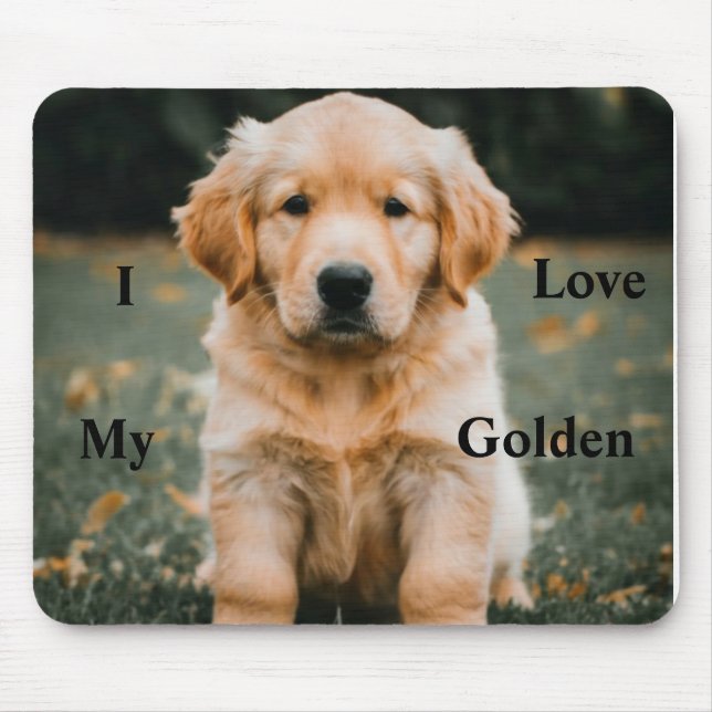 Mouse pad with golden (Front)