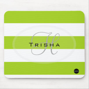 Mouse Pad with Your Name HAMbyWG - Lime