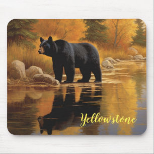 Mouse Pad-Yellowstone Bear Mouse Pad