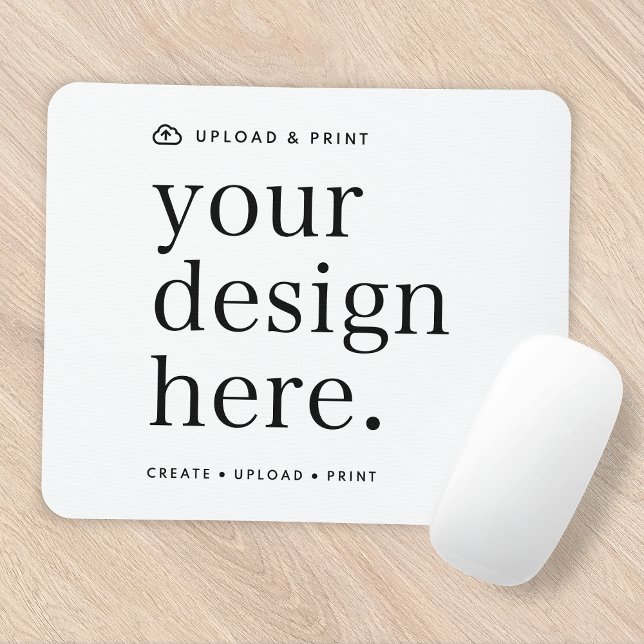 Mouse Pad Your Design Upload (Your own mousepad creation, simply upload your photo or design artwork from Photoshop, Canva & more!)