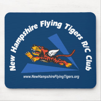 Mouse pads, dark-colour, with NH Flying Tigers Mouse Pad