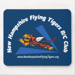 Mouse pads, dark-colour, with NH Flying Tigers Pad