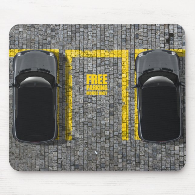 Mouse Parking Lot  Mousepad (Front)