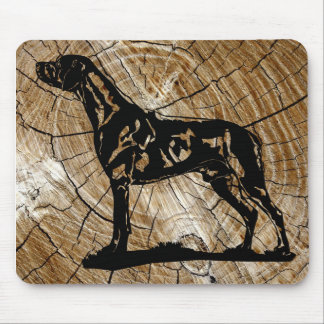 Mouse path Rhodesian Ridgeback Wood Pad