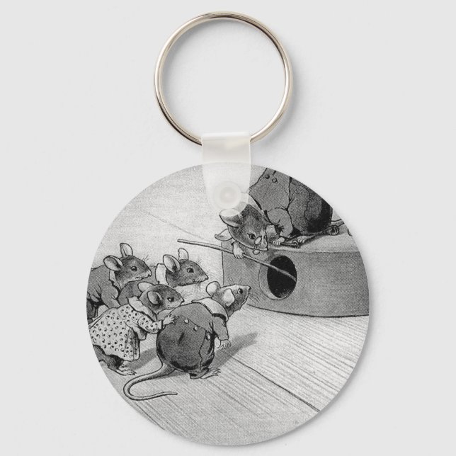 Mouse Seeks to Disable Mousetrap Keychain (Front)