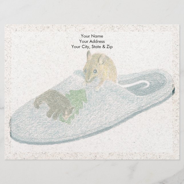 Mouse Slipper Letterhead (Front)