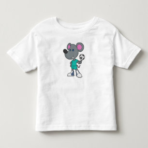 Mouse Soccer player Soccer Toddler T-shirt