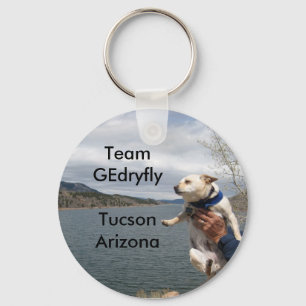 mouse, Team GEdryflyTucson Arizona Keychain