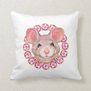 Mouse Throw Pillow
