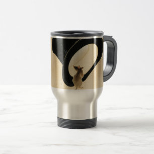 Mouse Top Hat Chinese Rat Year Zodiac Birthday TMg Travel Mug