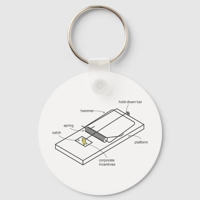 mouse trap keychain (Front)
