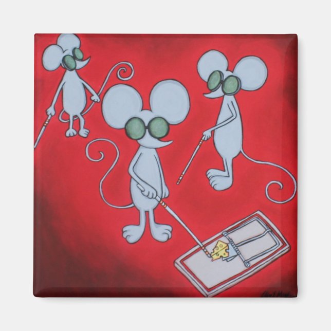 Mouse Trap Magnet (Front)