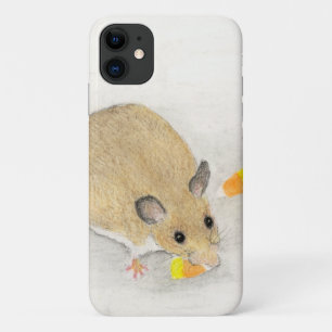Mouse with Candy Corns iPhone 11 Case