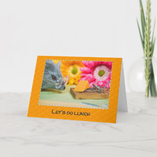 mouse with cheese invite
