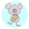 Mouse with Cookies Tshirts and Gifts