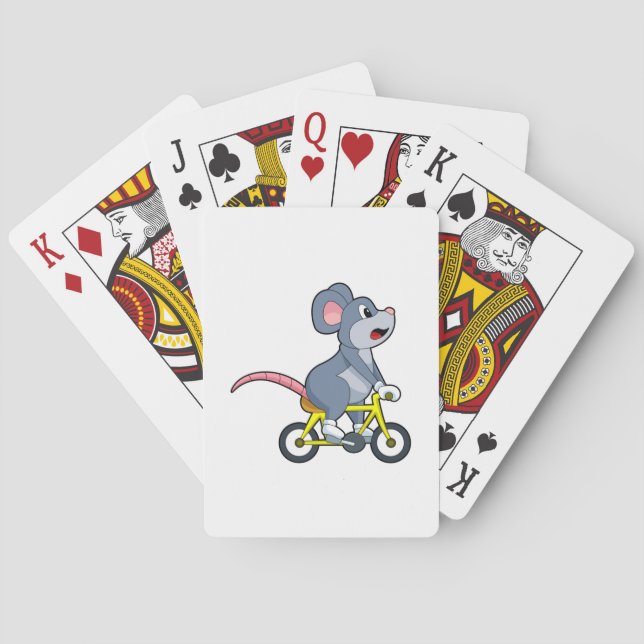 Mouse with playing cards (Back)