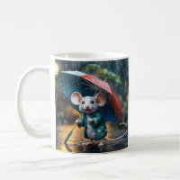 Mouse with screen Postcard