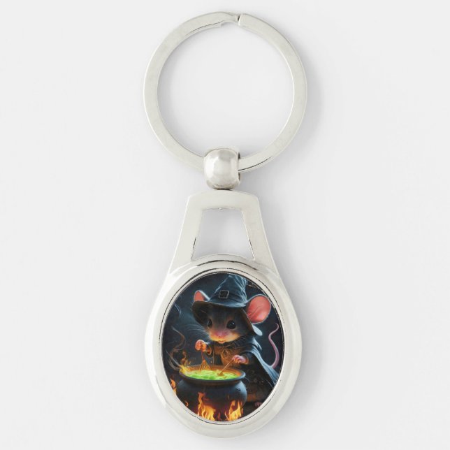 Mouse wizard. keychain (Front)