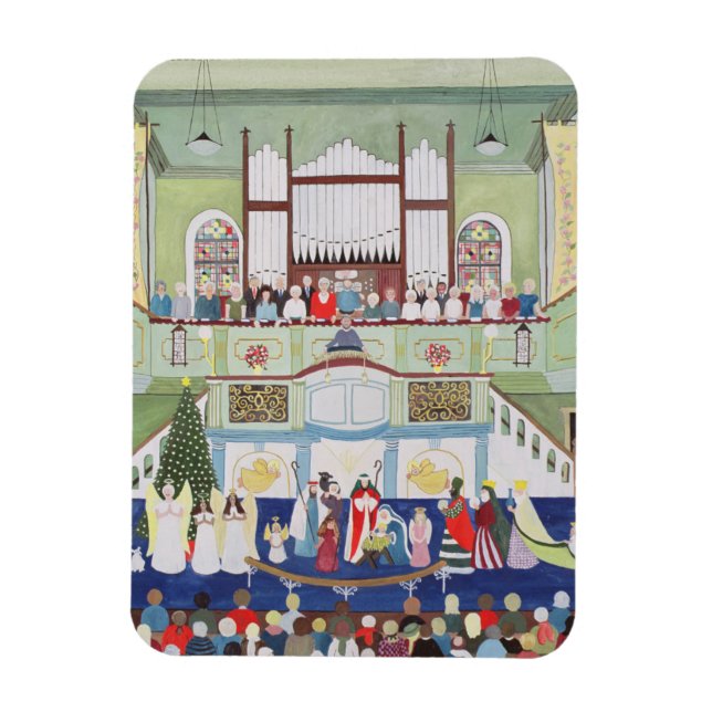 Mousehole Methodist Chapel Cornwall Magnet (Vertical)