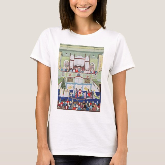 Mousehole Methodist Chapel Cornwall T-Shirt (Front)