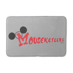 Mouseketeers With Ears Bath Mat