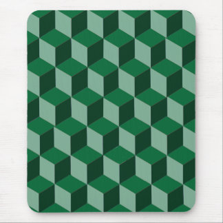 Mousepad - 3d building blocks illusion