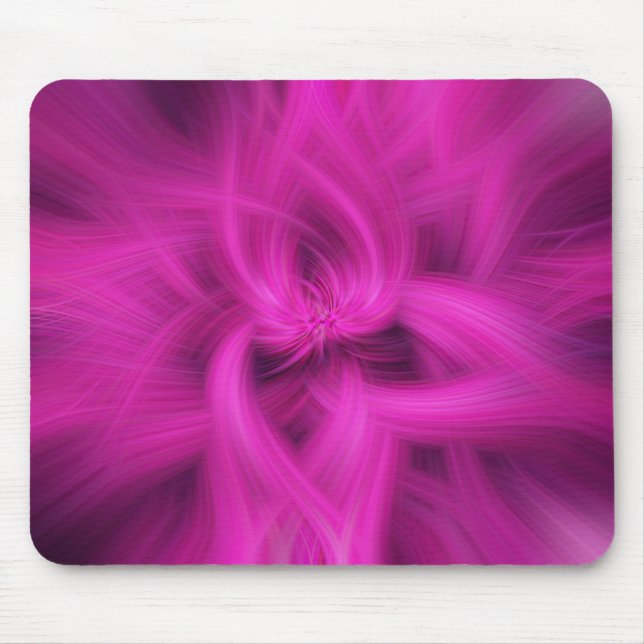 mousepad_Abstract art- wind (Pink) Mouse Pad (Front)