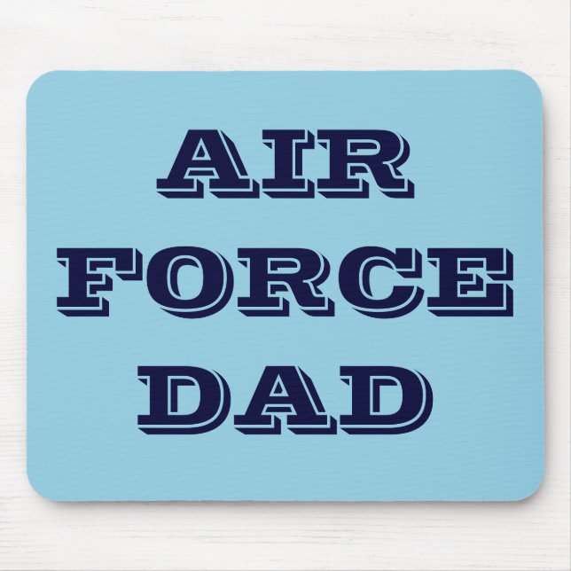 Mousepad Air Force Dad (Front)