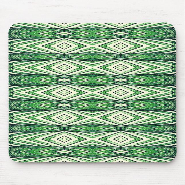 Mousepad, An elegant green horizontal design  Mouse Pad (Front)