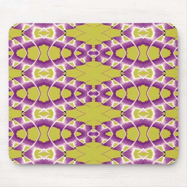 Mousepad, An elegant multicolor classic design Mou Mouse Pad (Front)