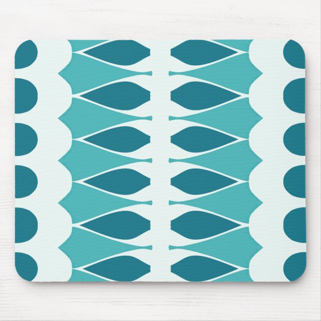 Mousepad, An elegant multicolor classic design Mou Mouse Pad (Front)
