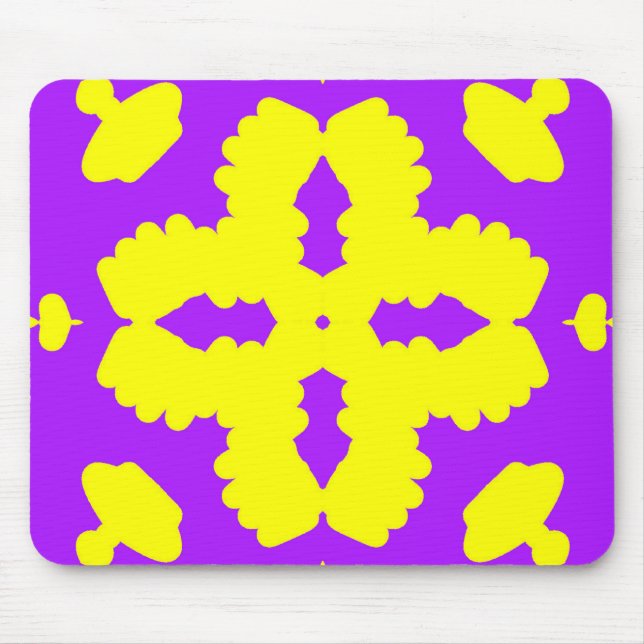 Mousepad, An elegant purple classic design  Mouse Pad (Front)