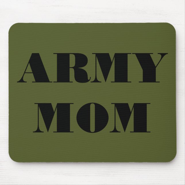 Mousepad Army Mom (Front)