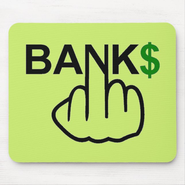 Mousepad Banks Corrupt (Front)