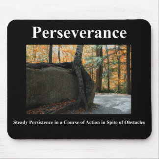 Mousepad Black Perseverance