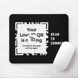 Mousepad - BLACK - QR - PURE Collection
