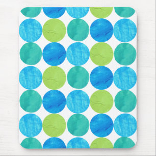 Mousepad, Blue Moons Pattern Mouse Pad