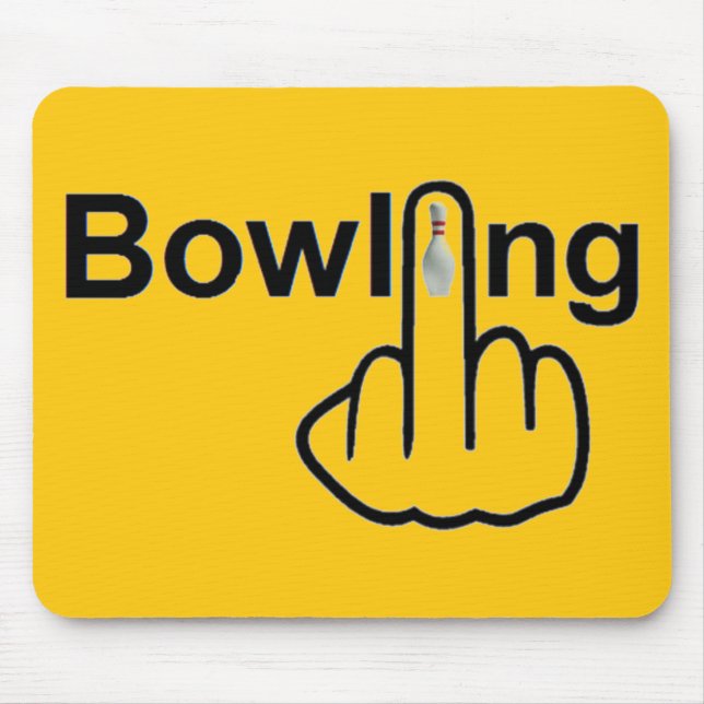 Mousepad Bowling Flip (Front)