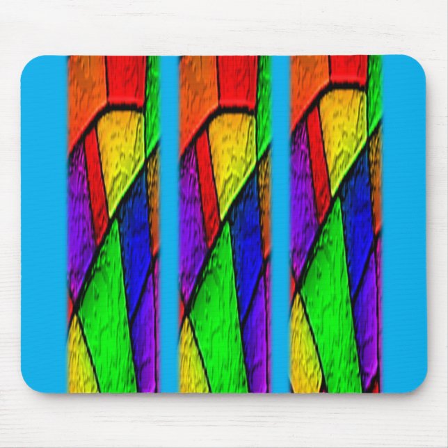 Mousepad Colourful (Front)