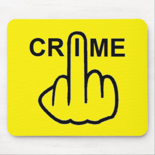 Mousepad Crime Is Criminal