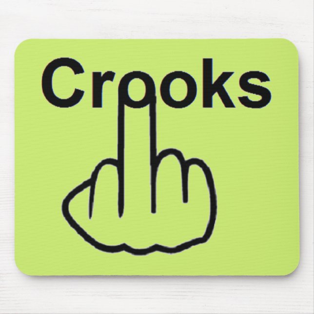 Mousepad Crooks Flip (Front)